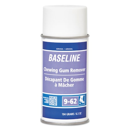 Baseline Chewing Gum Remover, Peach Scent, 6.5 oz Spray Can, PK12 12017
